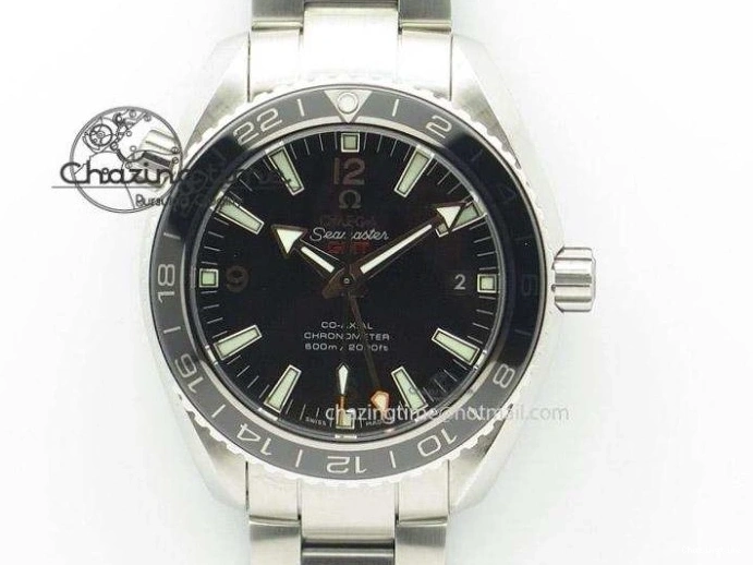 0322 Stylish Seamaster 300M Diver Rose Gold VSF 1:1 Best Edition Black Dial on Mesh Bracelet A 7662